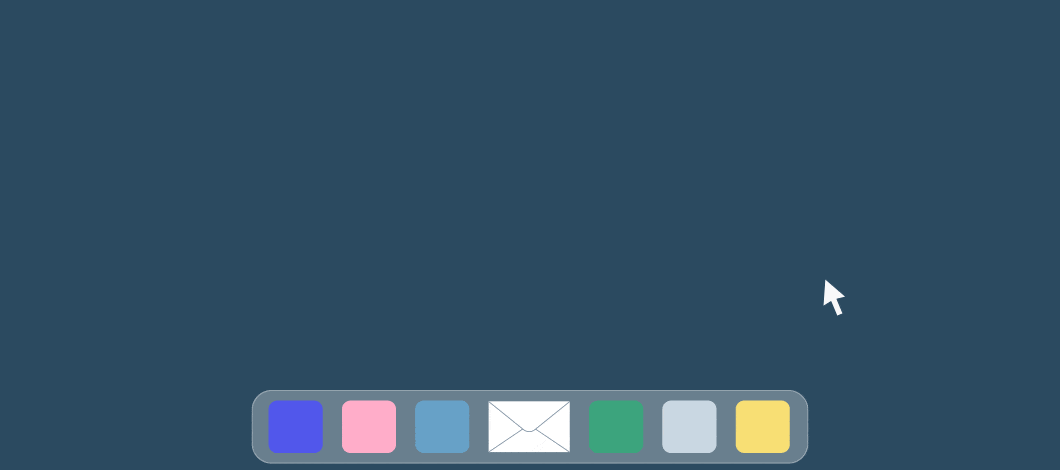 Graphic with cell phone icons, such as a letter icon representing email
