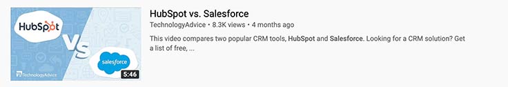 Product review video thumbnail example