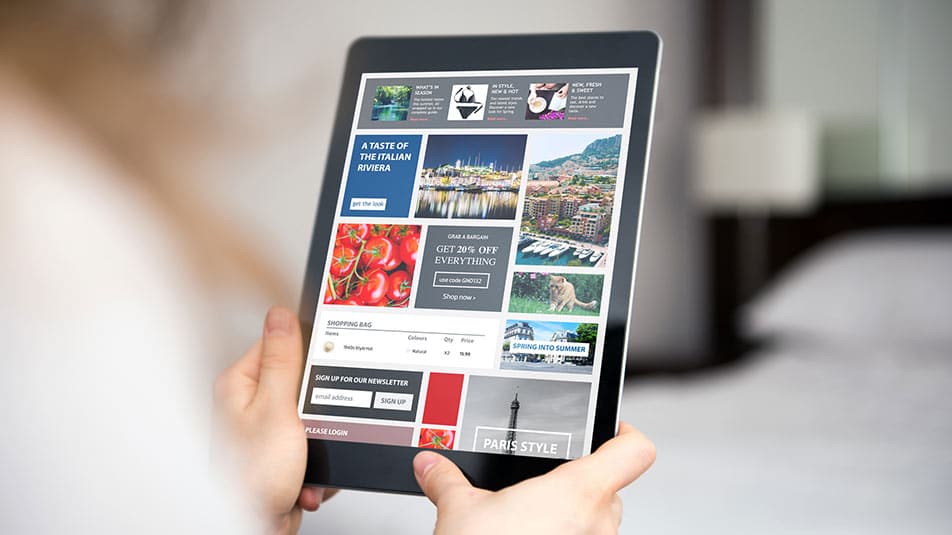 Google display ads reach customers on websites from any device.