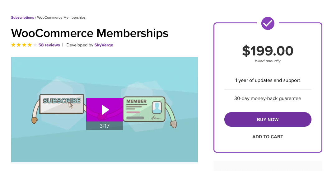 You can use WooCommerce Memberships (9) to offer loyal customers exclusive deals or offer targeted products.