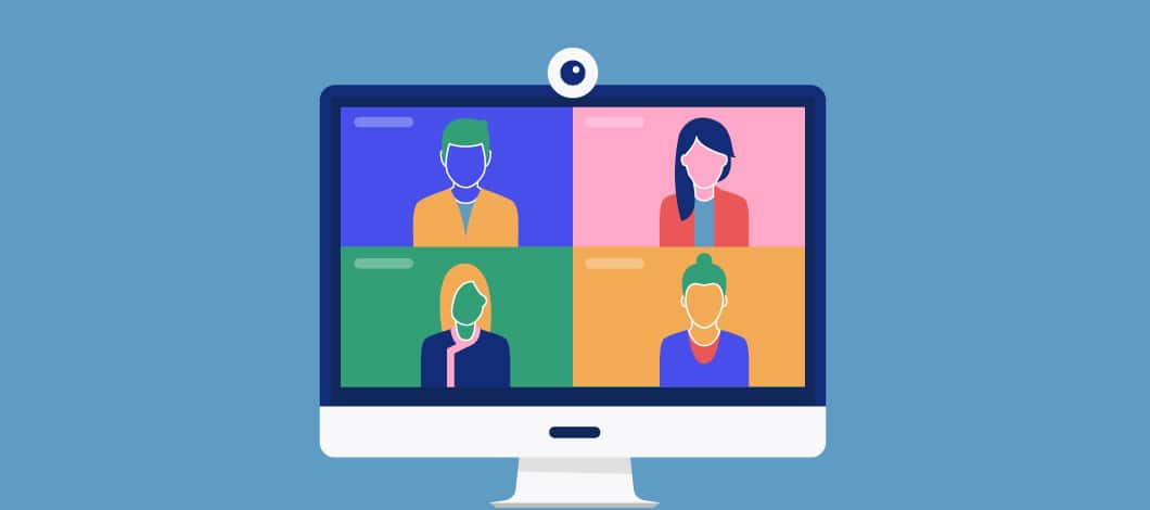 Occasional videoconferences and conference calls can help remote workers connect more.