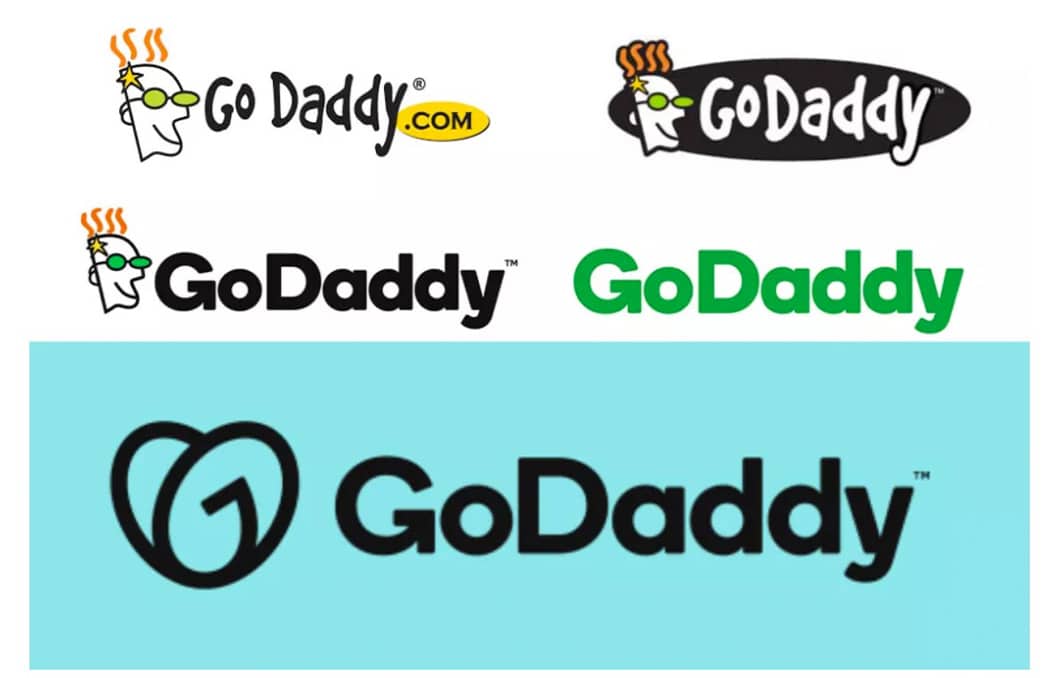 GoDaddy launched a new logo in 2021.