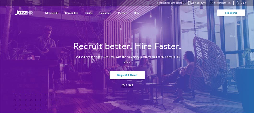 JazzHR is really good at recruitment matters.