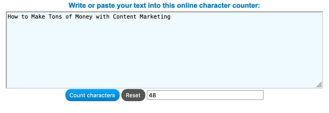 Sometimes you need a quick way to check character count without signing into an account and LetterCount comes in handy for that.